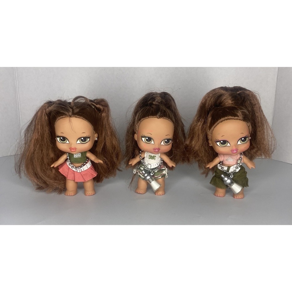 Bratz Babyz Triiiplets Sivan Aira Kesara Doll W/ 2 Bottles 🍼  -